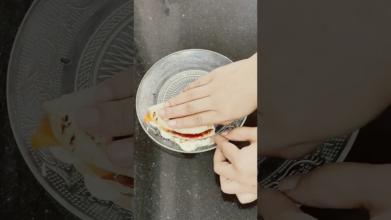 trending tortilla fruit wrap hack indian style | intagram tortilla  wrap hack  #youtube #shorts2023