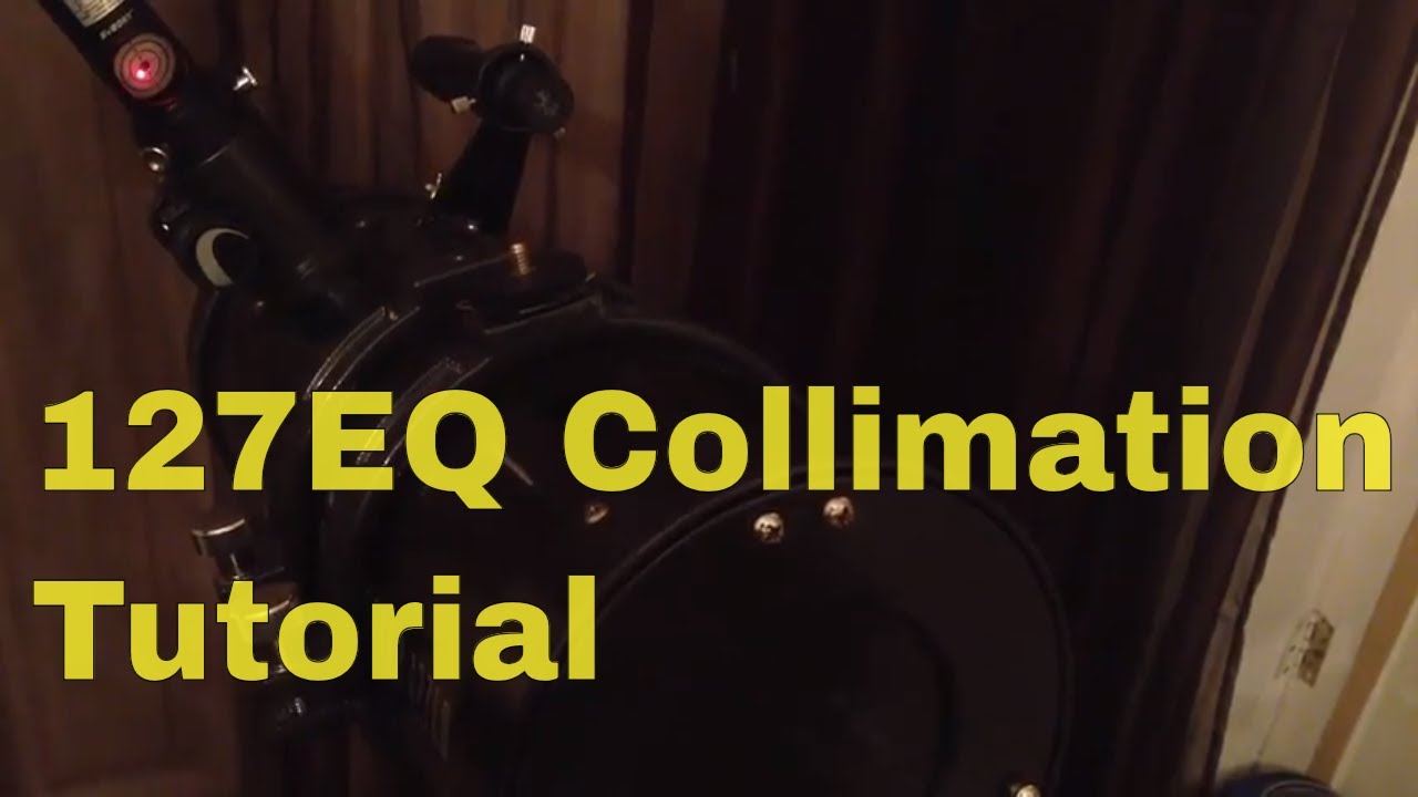 127EQ Telescope Collimation Easy Tutorial