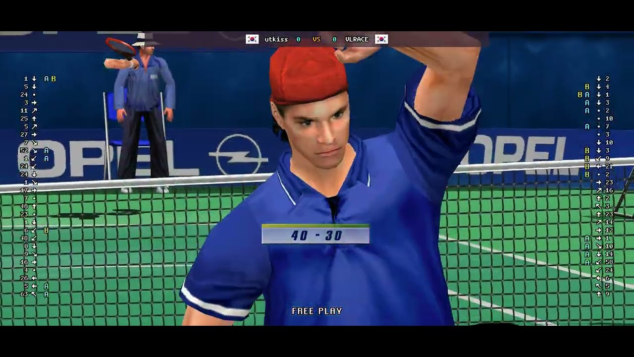 Virtua Tennis 2 - 🇰🇷 utkiss vs 🇰🇷 VLRACE | Fightcade (2026-03-07 00:58 UTC)