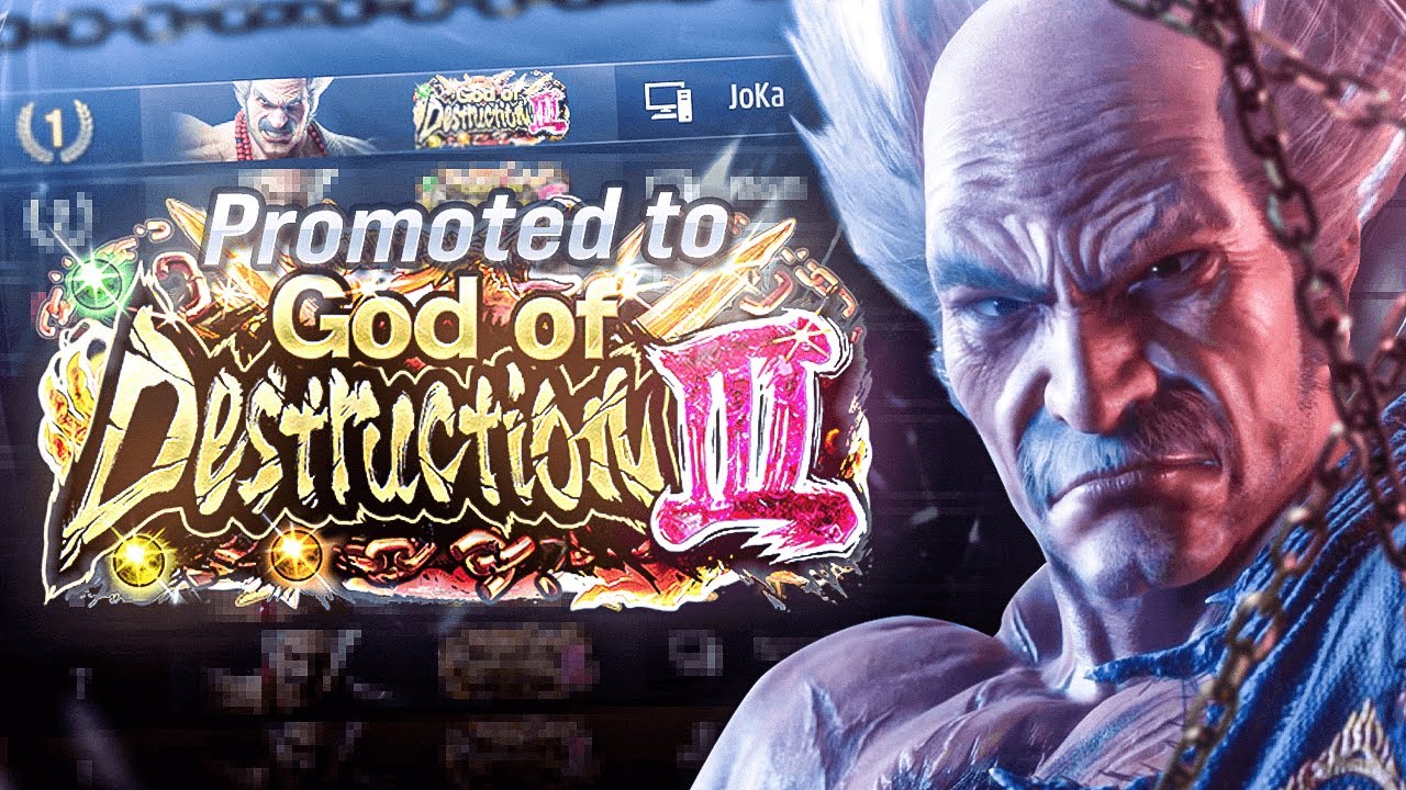 Achieving God Of Destruction 3 With Heihachi