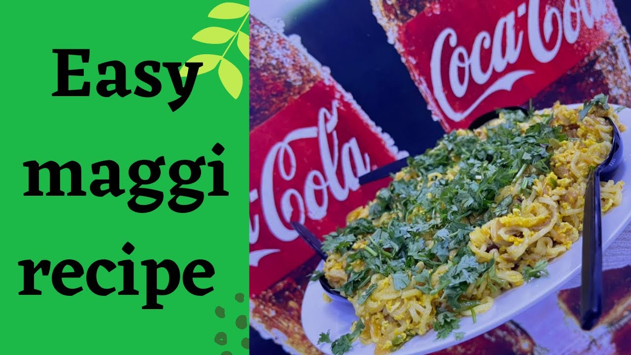 Normal breakfast in abroad life | Easy Maggi Nasta | In abroad life Maggi recipe