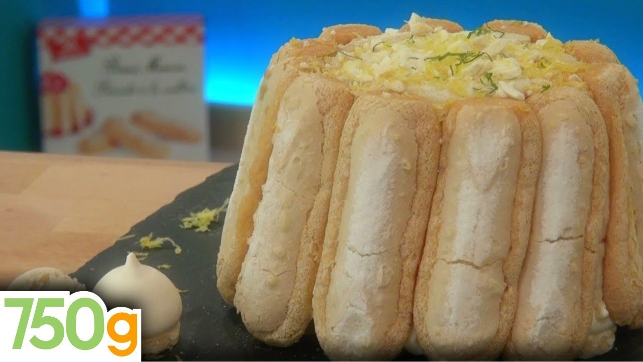 Recette de Charlotte au citron meringué - 750g