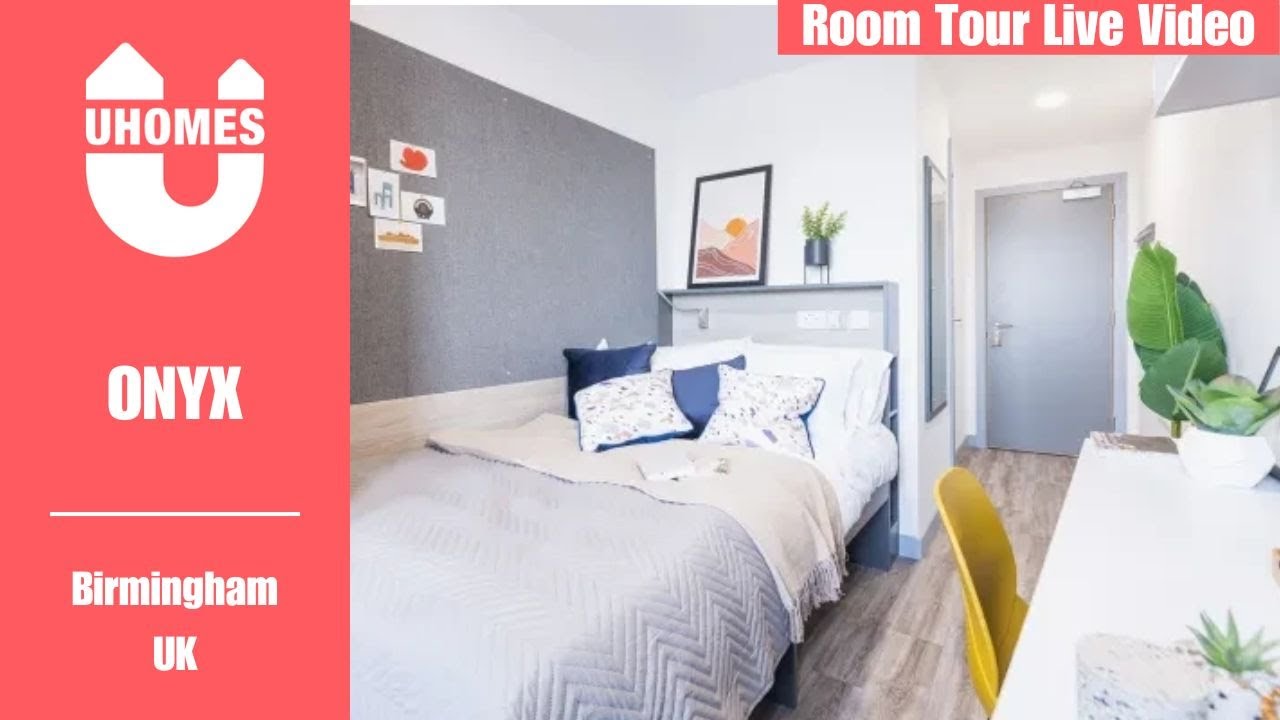 The Comfortable Student Accommodation In Birmingham - ONYX [Room Tour]