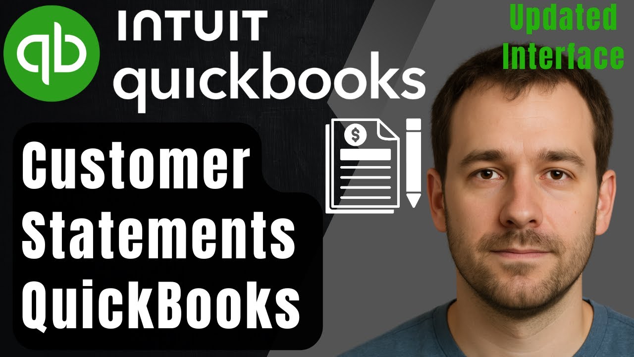 Как создавать выписки по счетам клиентов в QuickBooks Online (новый интерфейс | пошаговое руковод...