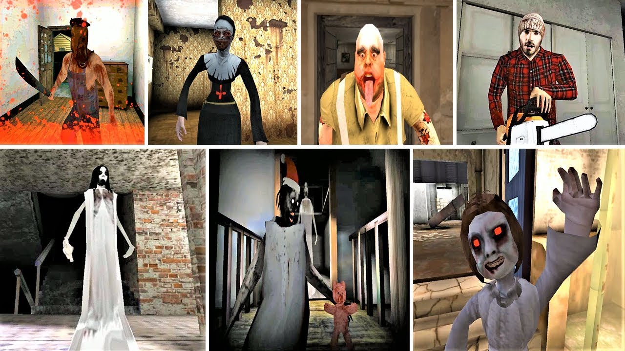 Best Escape Endings || Granny*Evil Nun*Slendrina*Mr. Meat*Head Horse*Dark Internet*Dread Teacher