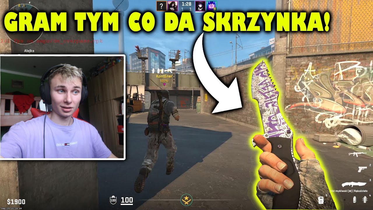 GRAM TYM, CO WYPADNIE ZE SKRZYNKI W CS2!