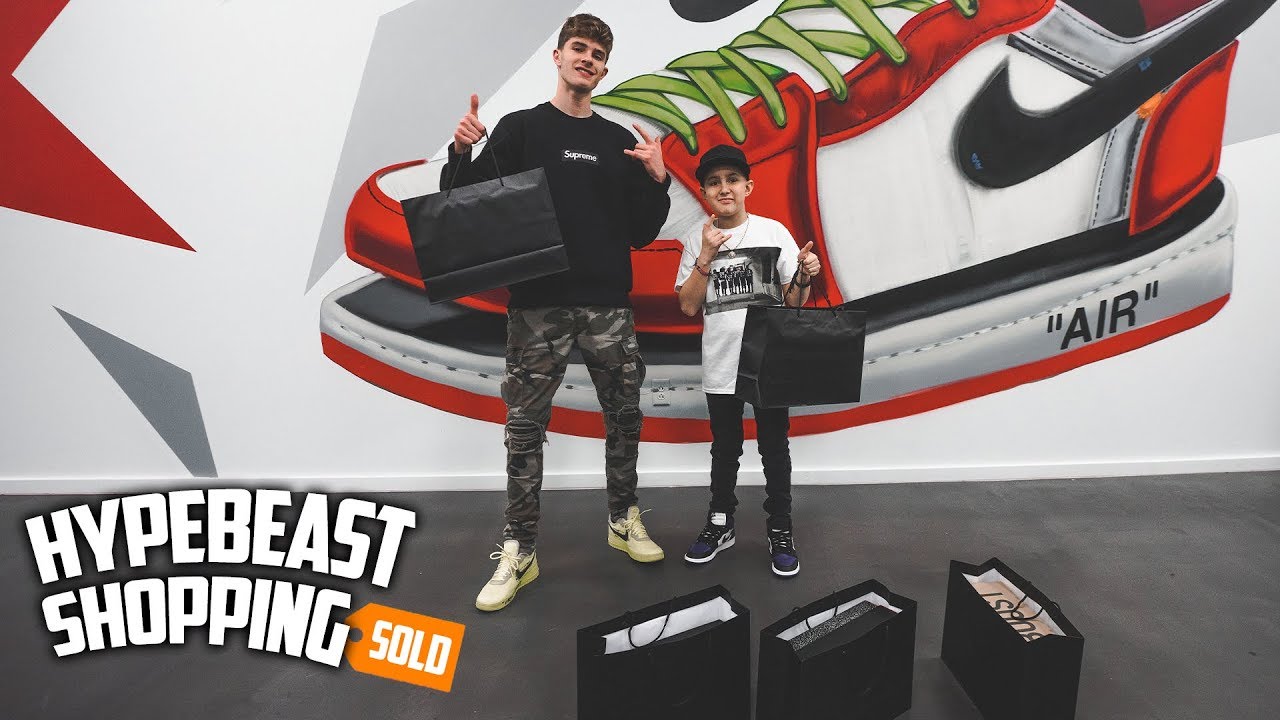 Taking My BEST FAN Hypebeast Shopping!