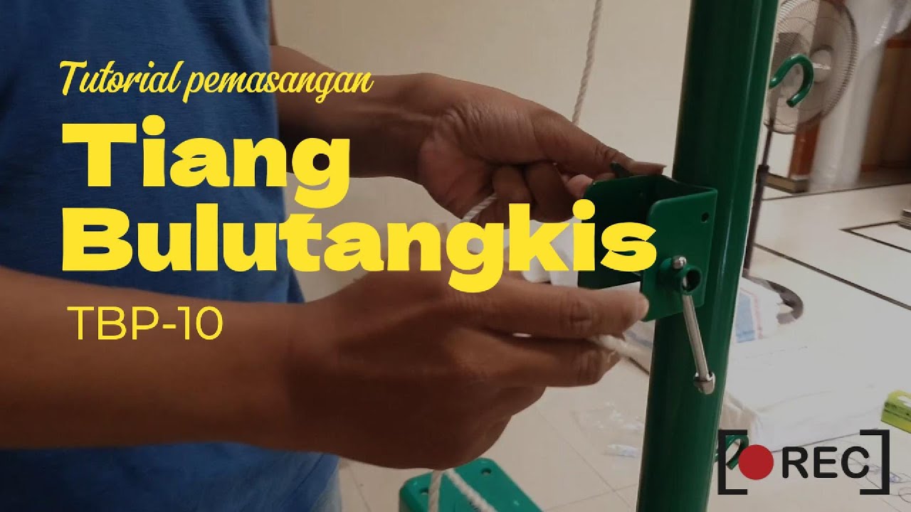Tiang Bulutangkis Portabel TBP-10 #bulutangkis #badminton #badmintonindonesia