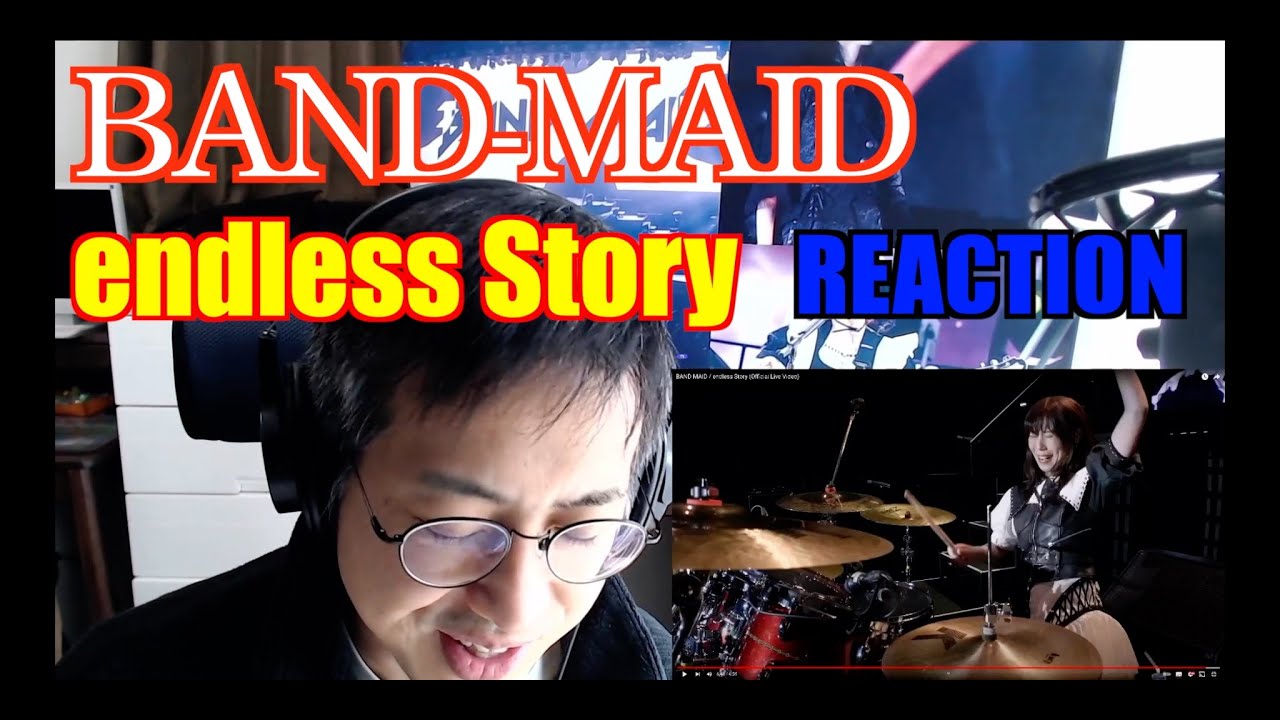 BAND-MAID / endless Story - Reaction