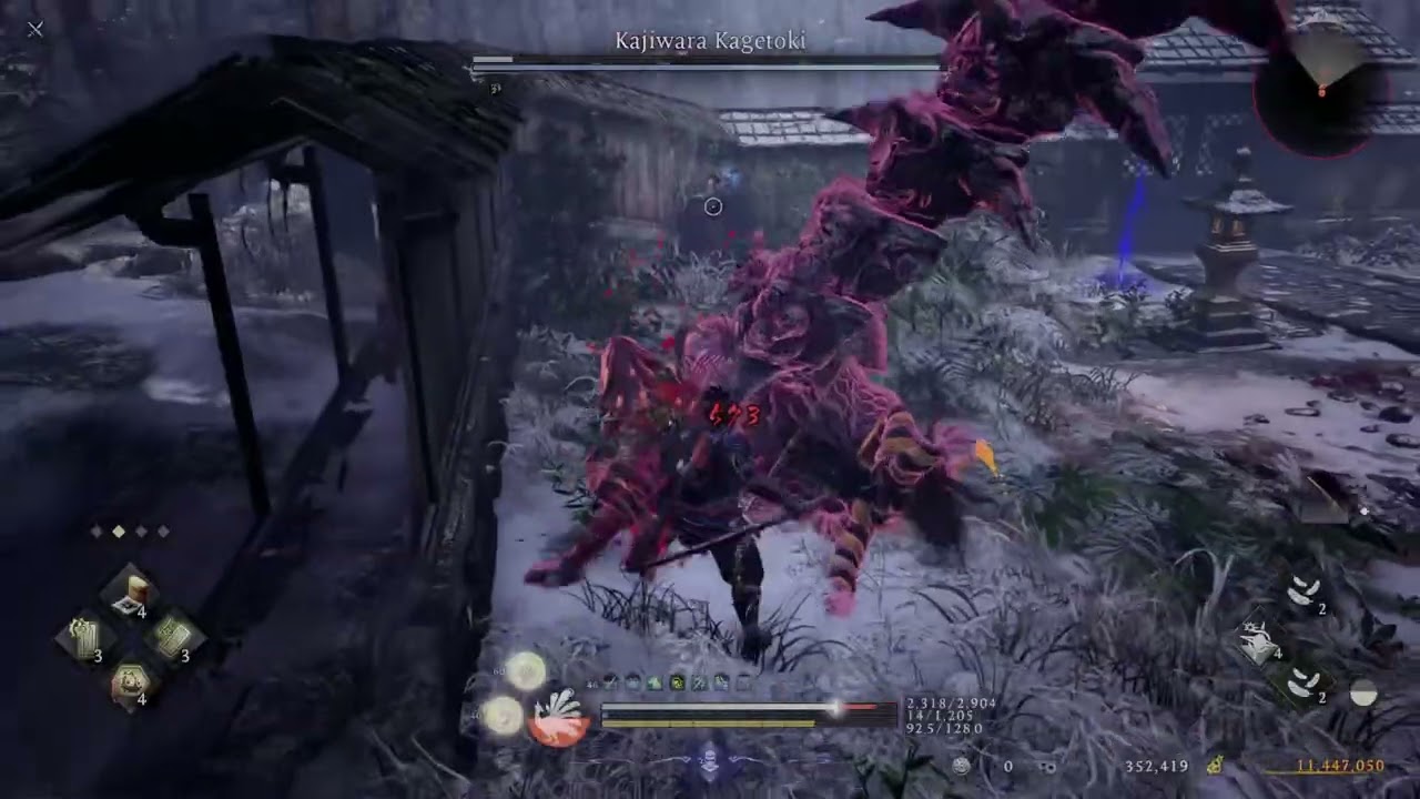 Nioh 3 - Beneath a Pure White Flag NG+ (Shogun's Journey) level sync