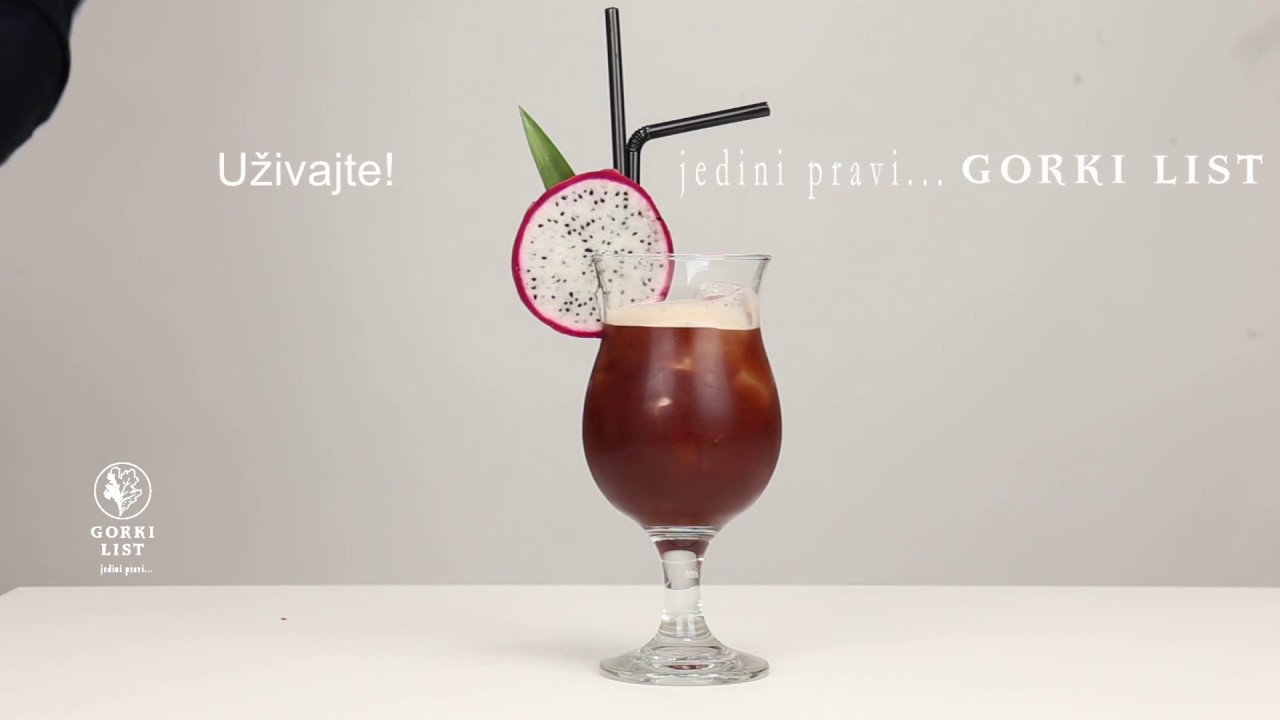 Gorki List koktel Red Passion