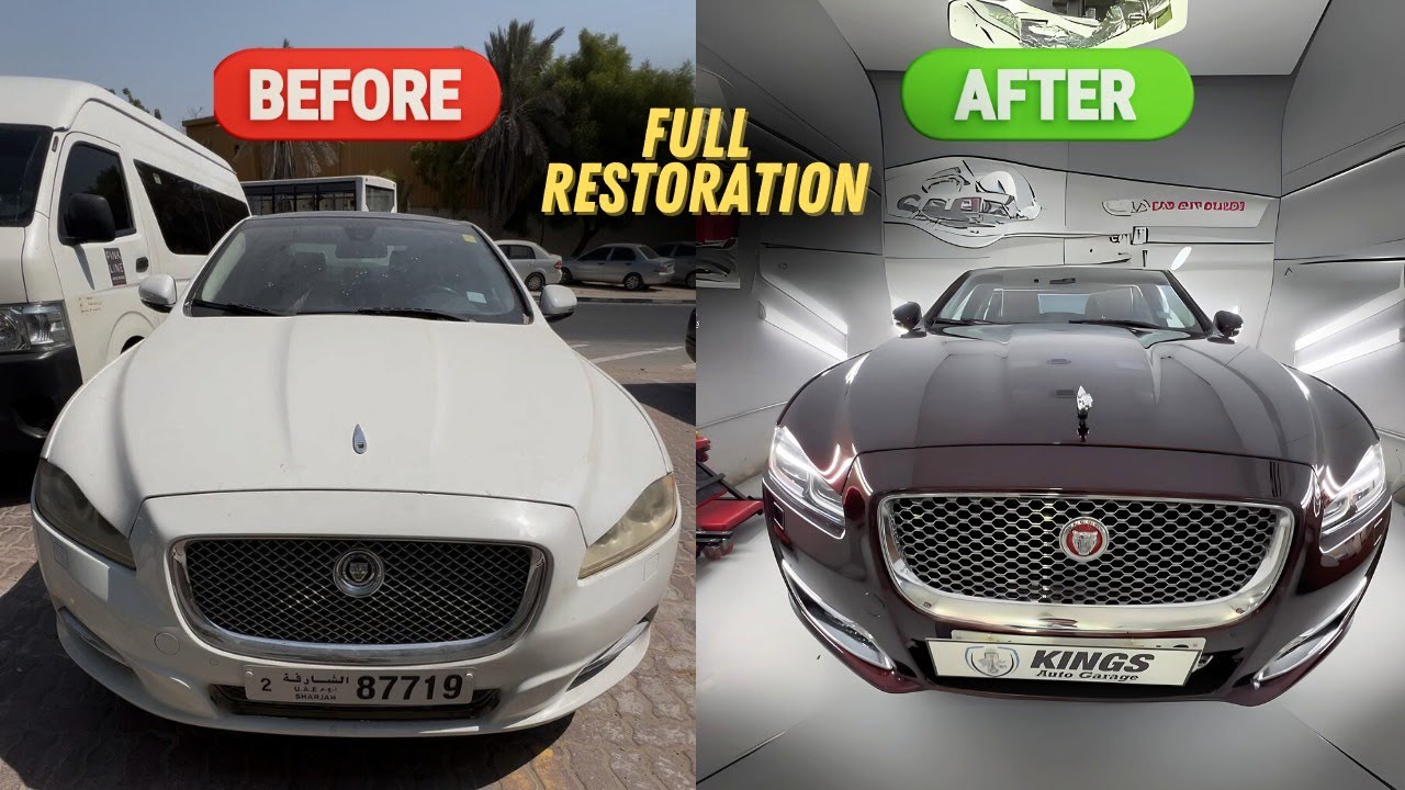 The ultimate restoration of Jaguar XJL 2010 | @KINGSAUTOGARAGE