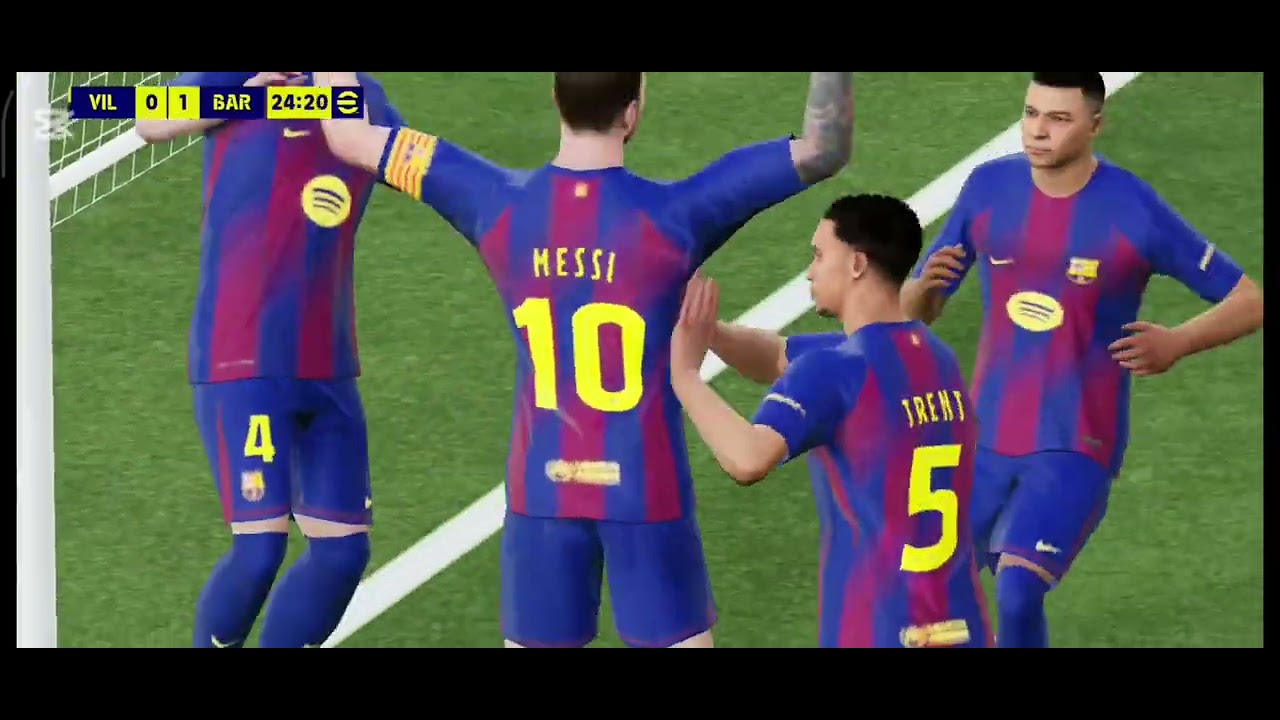 FCB VS VILLARREAL A.।Arham's Fifa Times