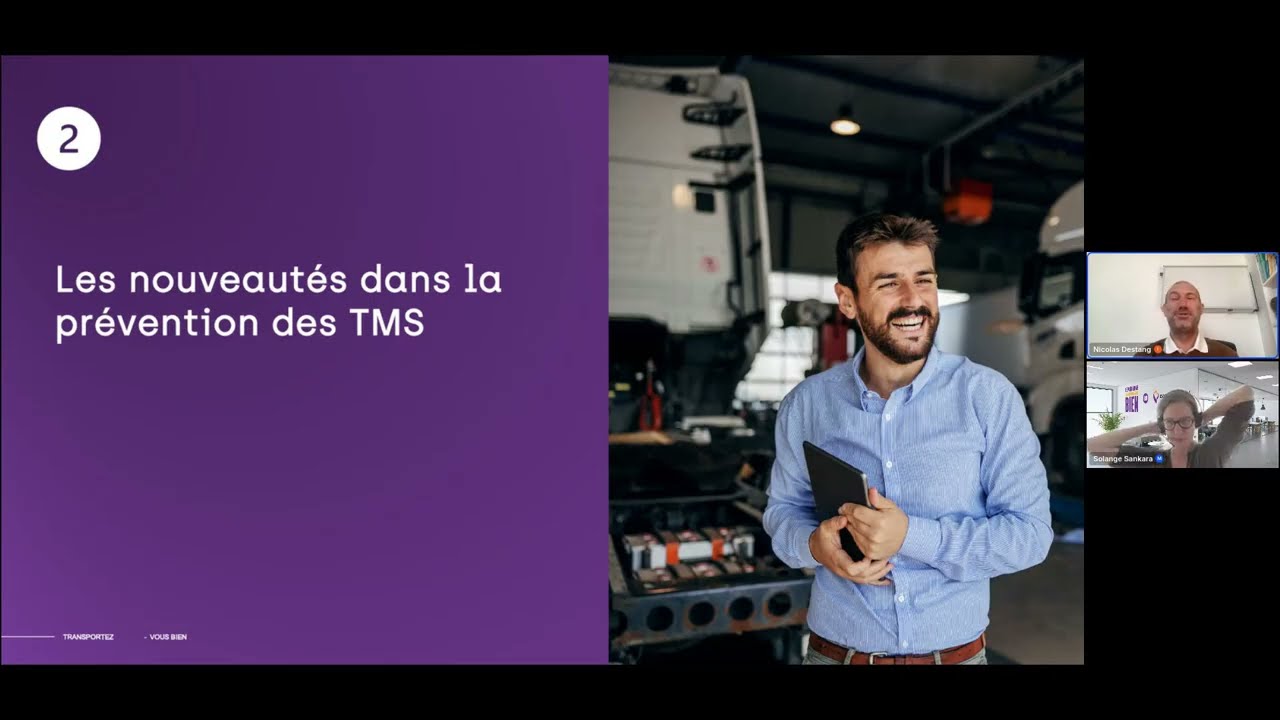 Prévenir les troubles musculosqueletiques dans le transport