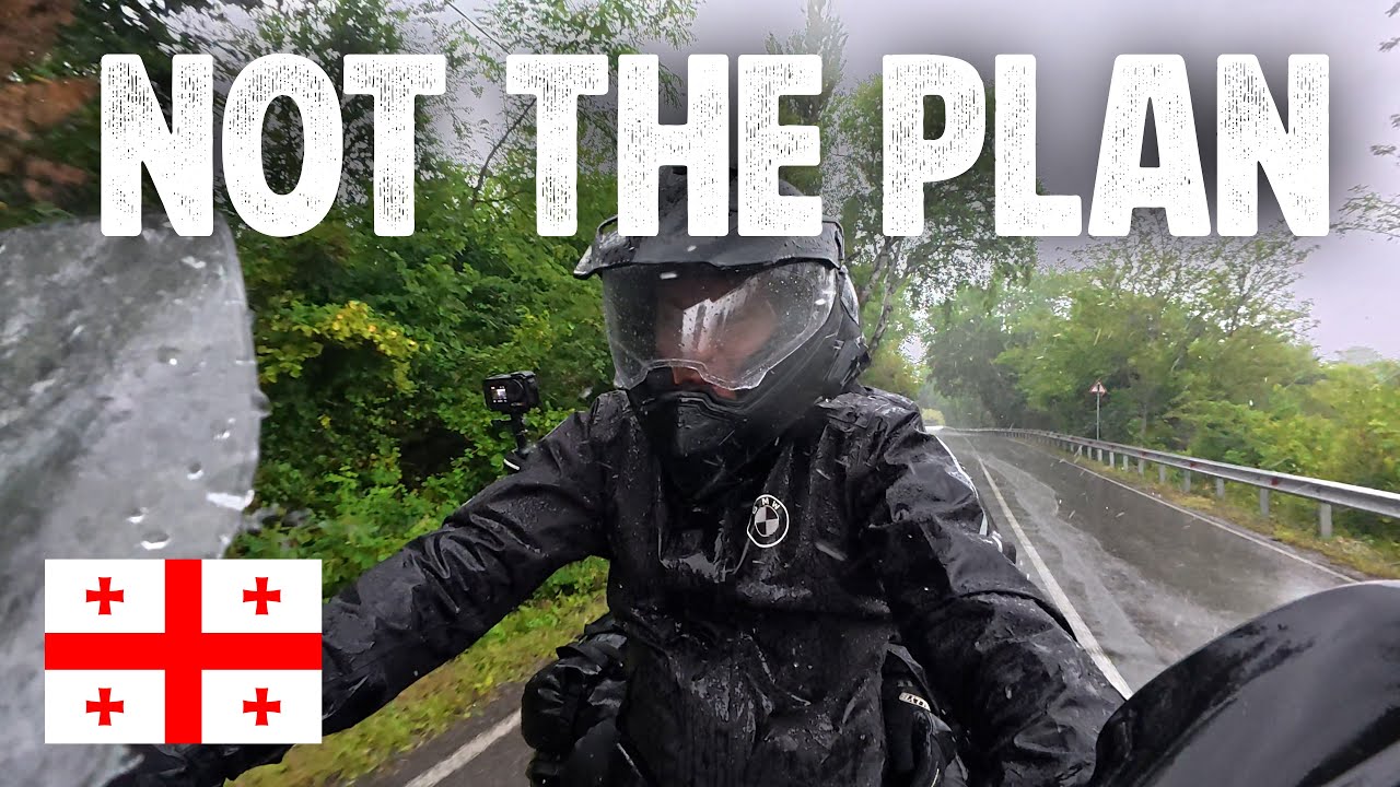 Caught in Heavy Rain! Riding Across the World on a BMW R1300 GSA [RTW S2 EP19]