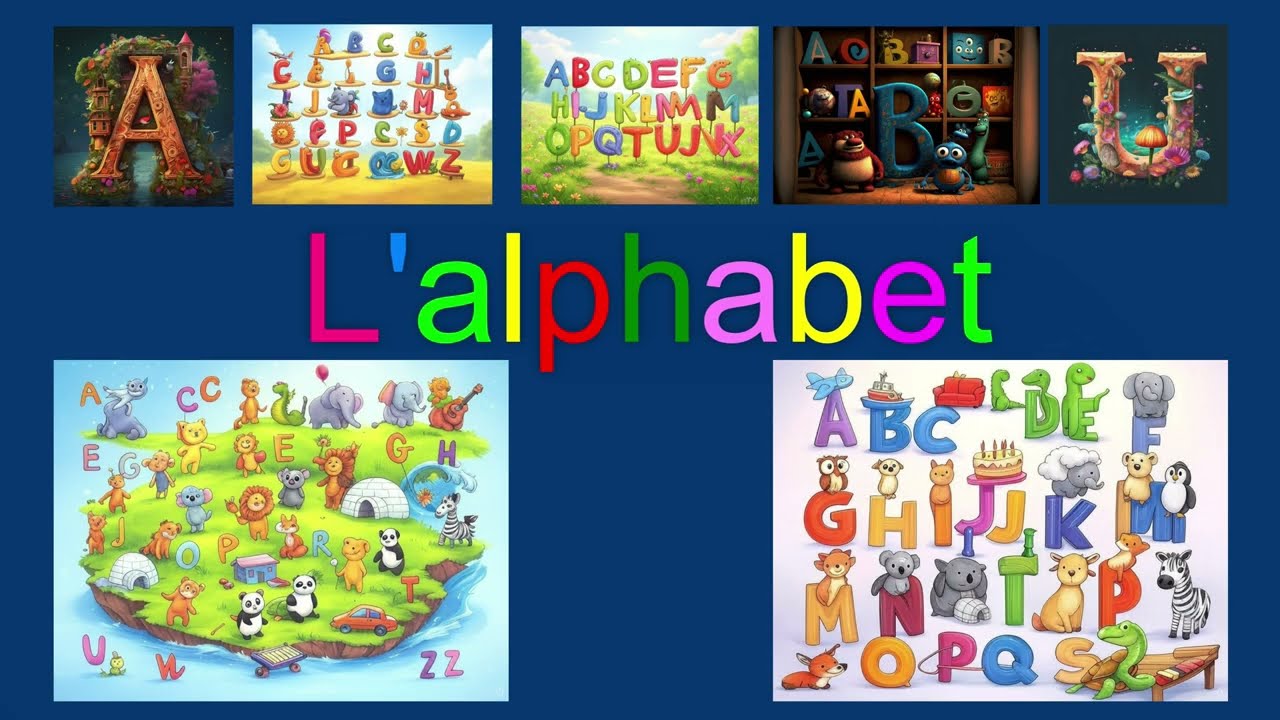 🎶 Apprends l'alphabet français en chantant ! 🎤🎵  Mieux que Tiny Minds, Big Dreams
