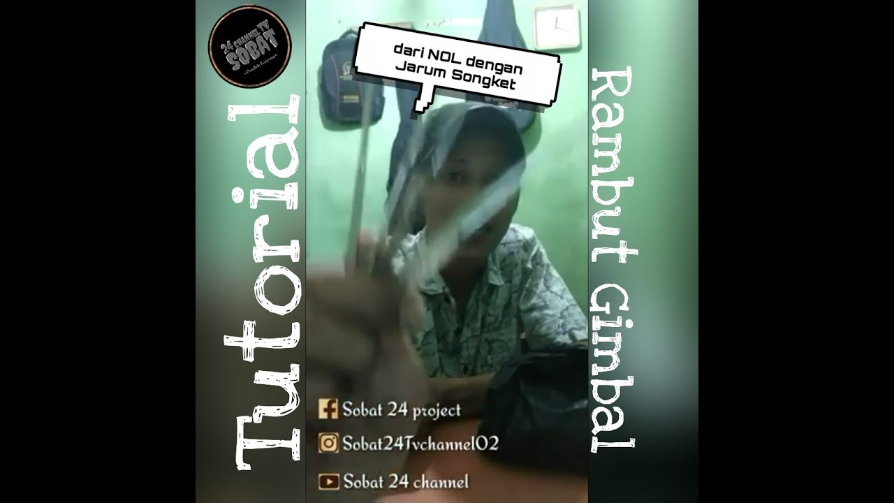 Tutorial Membuat Rambut Gimbal #sobat24channel #sobatdreadlocktng #dreadstyles  #tangeranghits #fypシ