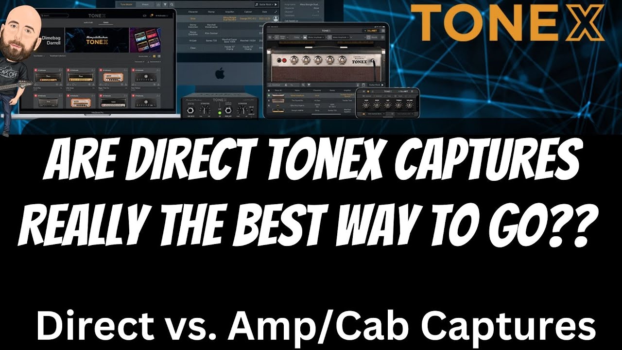Are Direct Tonex Captures Really The Best Way To Go?? | Direct vs. Amp/Cab Captures