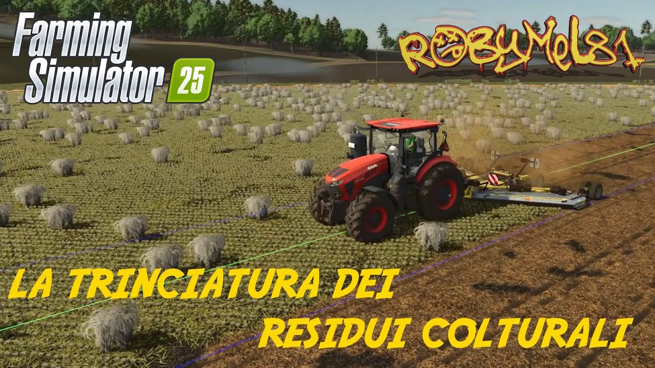 LA TRINCIATURA DEI RESIDUI COLTURALI ➤ SERIE ASIATICA ➤  FARMING SIMULATOR 25 #15