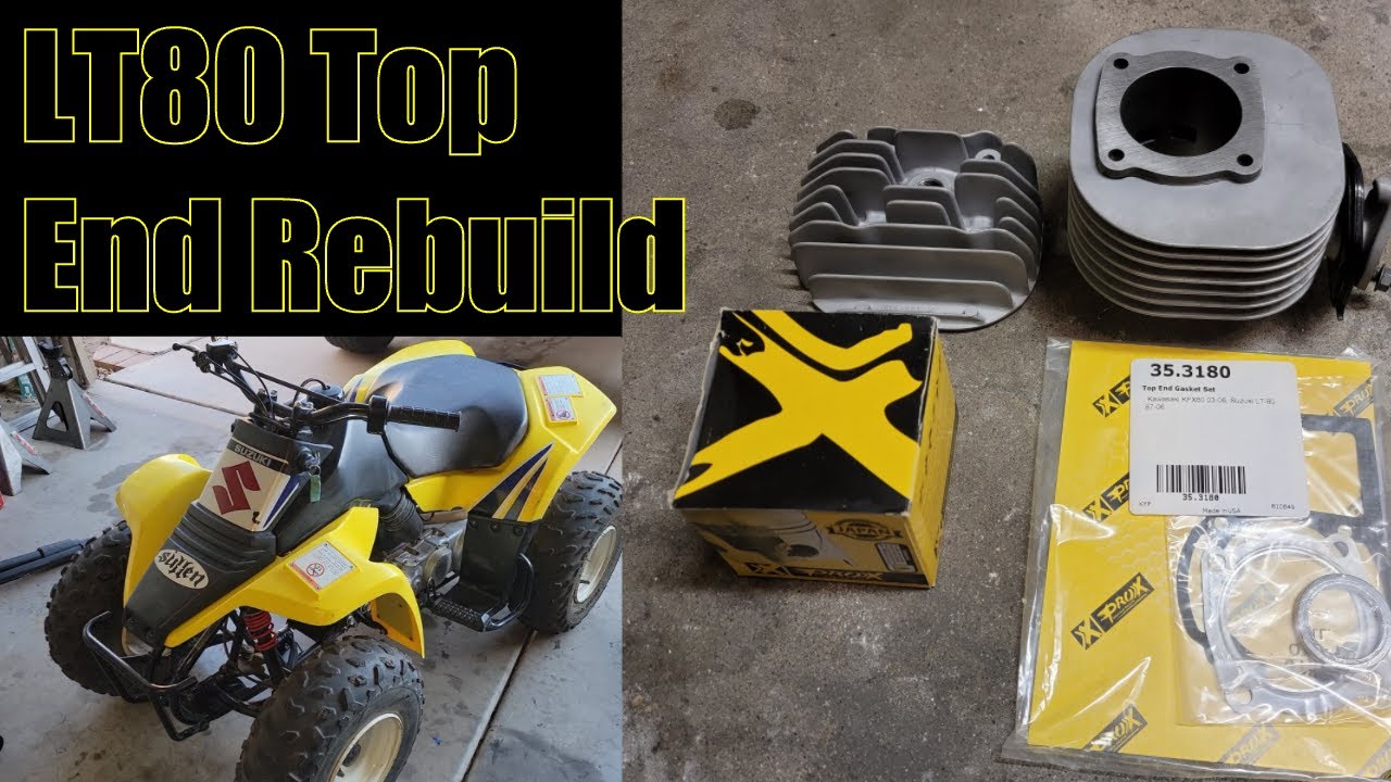 Suzuki LT80 Top End Rebuild