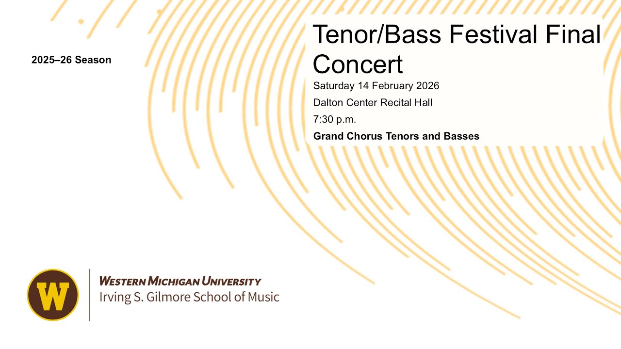 Tenor/Bass Festival Final Concert