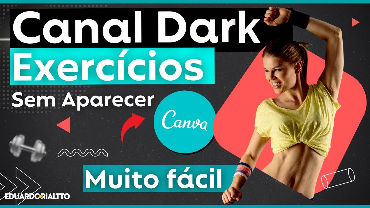 🏋️&zwj;♀️ Aprenda a Criar V&iacute;deos Dark de Exerc&iacute;cios F&iacute;sicos Sem Aparecer - Dicas de Gin&aacute;stica em Casa