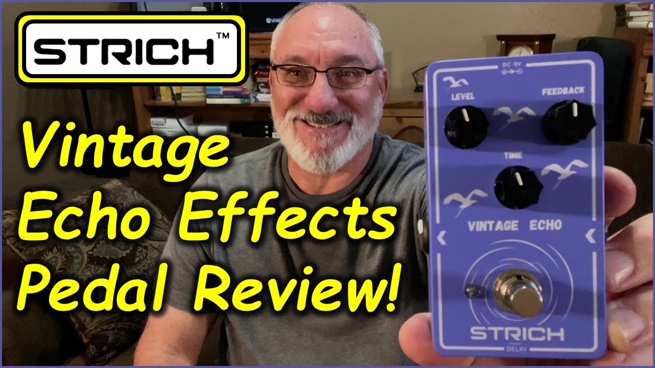 Обзор гитарной педали STRICH Vintage Echo