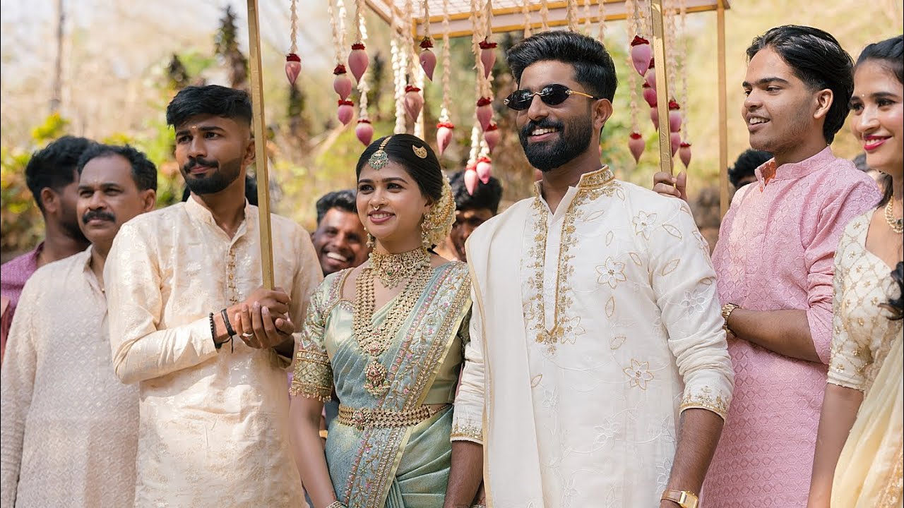 A beautiful wedding documentary of Milan & Revathy 