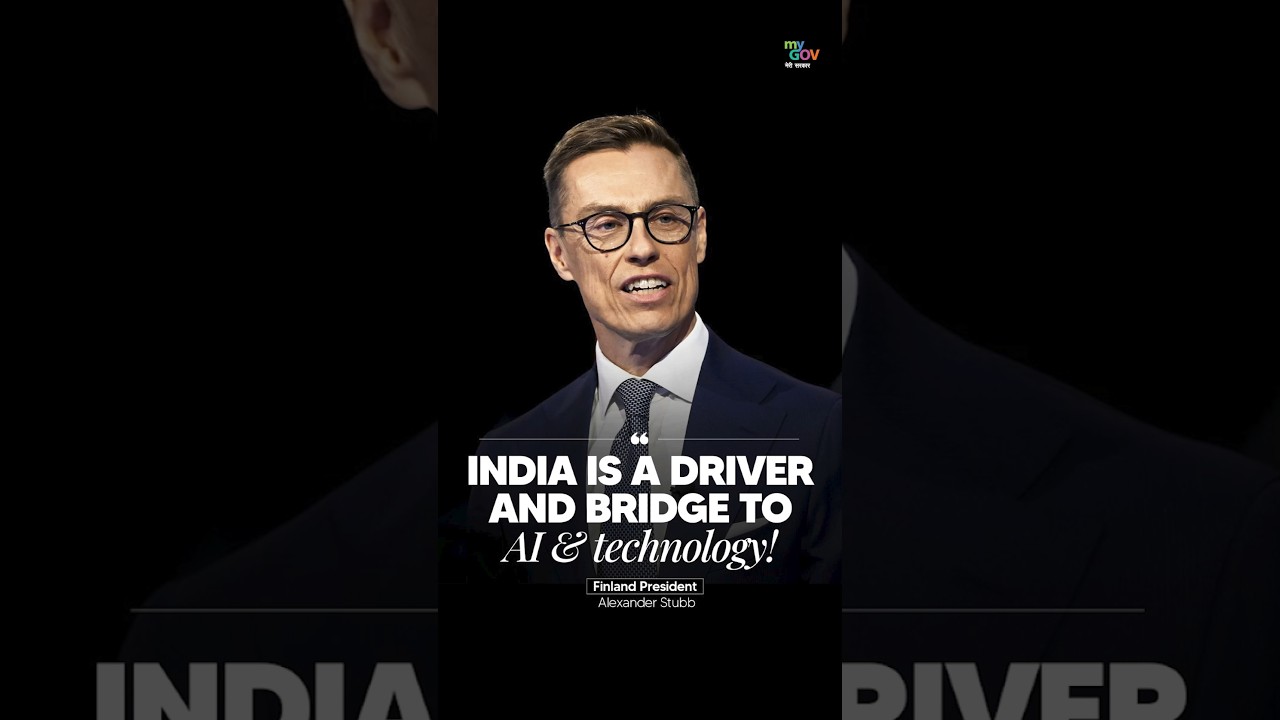 India: A Driver and Bridge for AI & Technology | Finland President at Raisina Dialogue