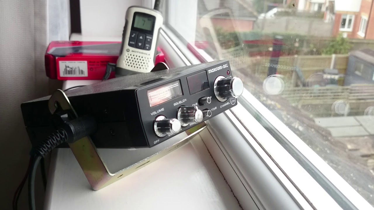 Cb radio:Midland porta pack and Pmr446 range test