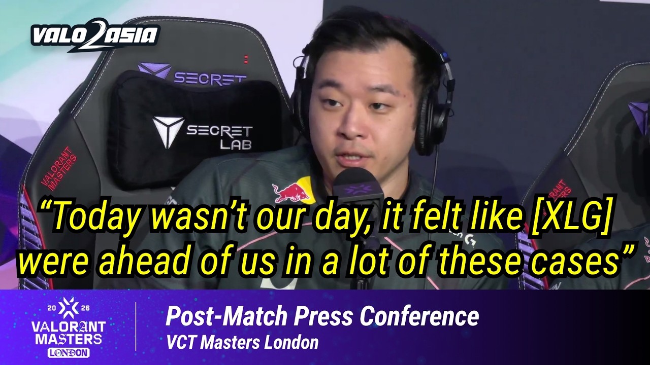 G2 Esports (G2 vs. XLG) | VALORANT Masters London | Post-match Press Conference