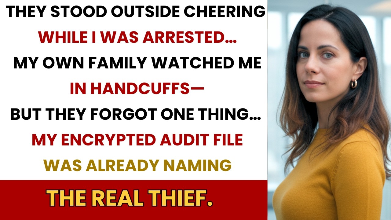 They Cheered as I Was Arrested—Then My Encrypted Audit File Exposed the Real Thief