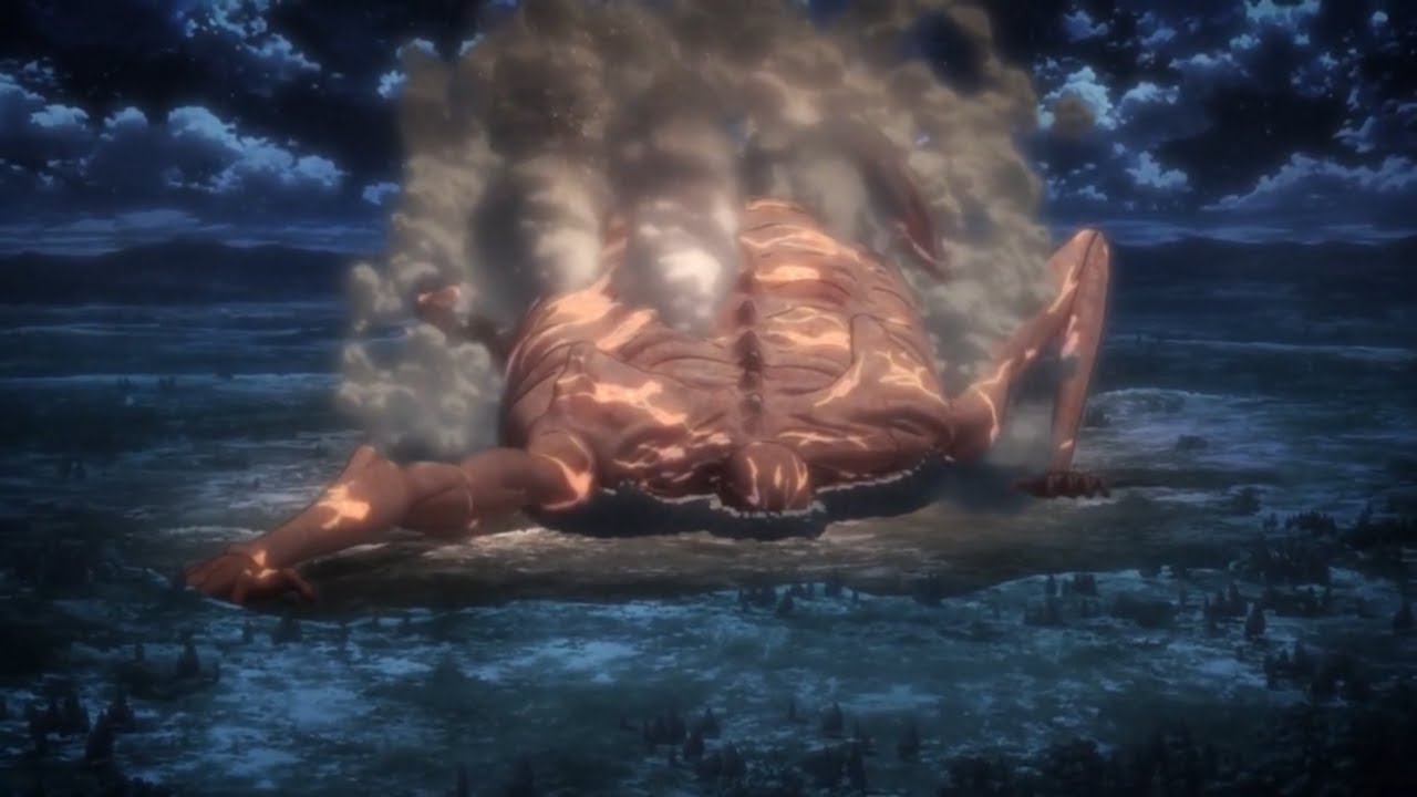 The BIGGEST TITAN ever (Part 1) - Attack on Titan Season 3 HD【進撃の巨人 46話】