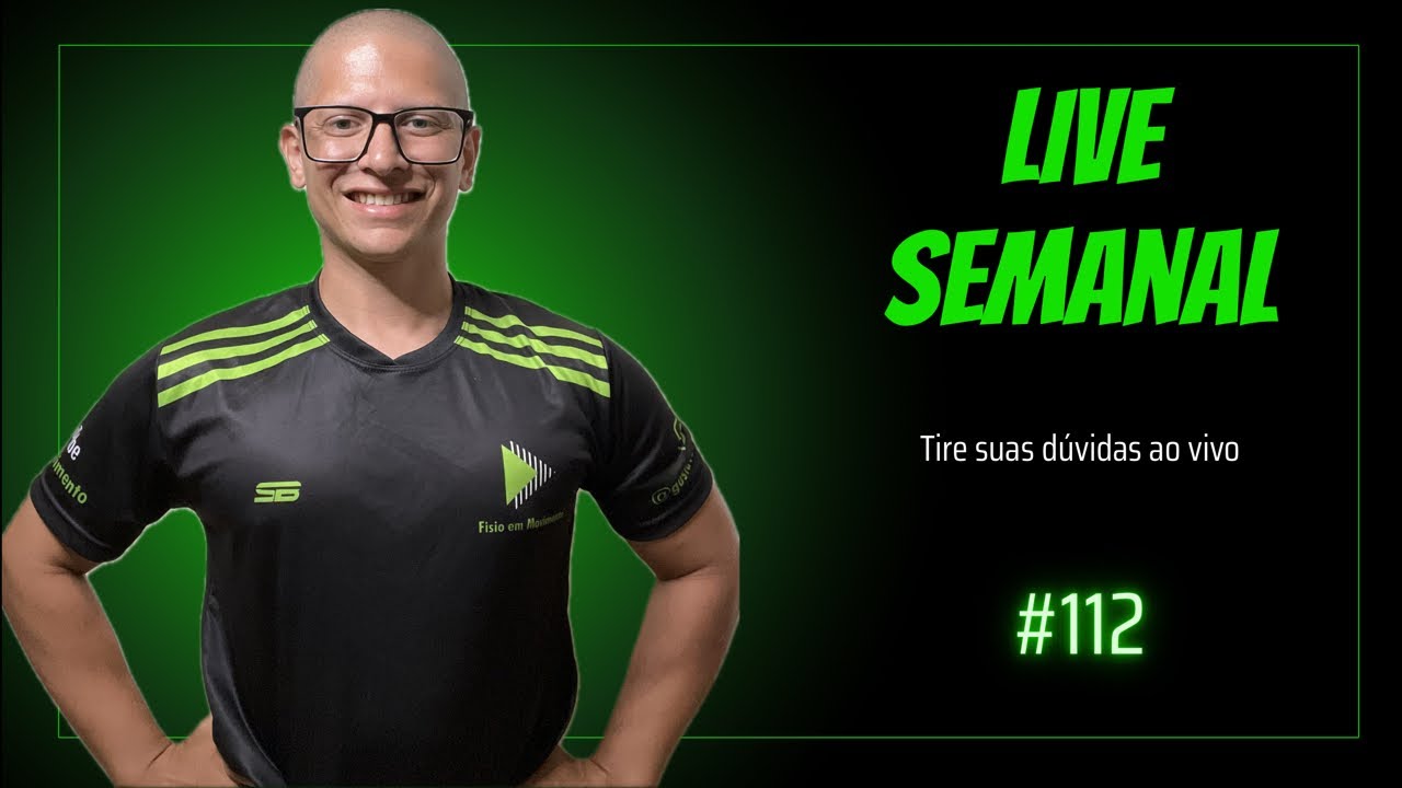 Tire suas dúvidas sobre fisioterapia | LIVE #112