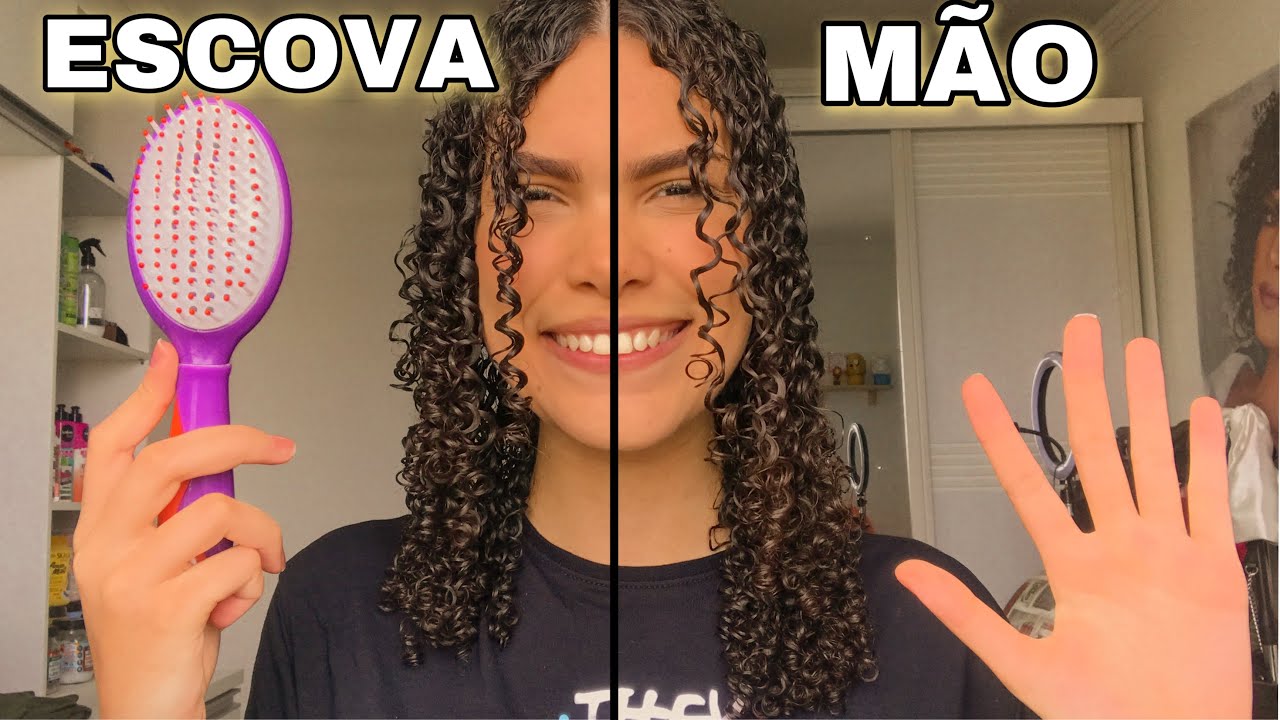 FINALIZAÇÃO METADE - METADE: ESCOVA X MÃO | Jennifer Sales