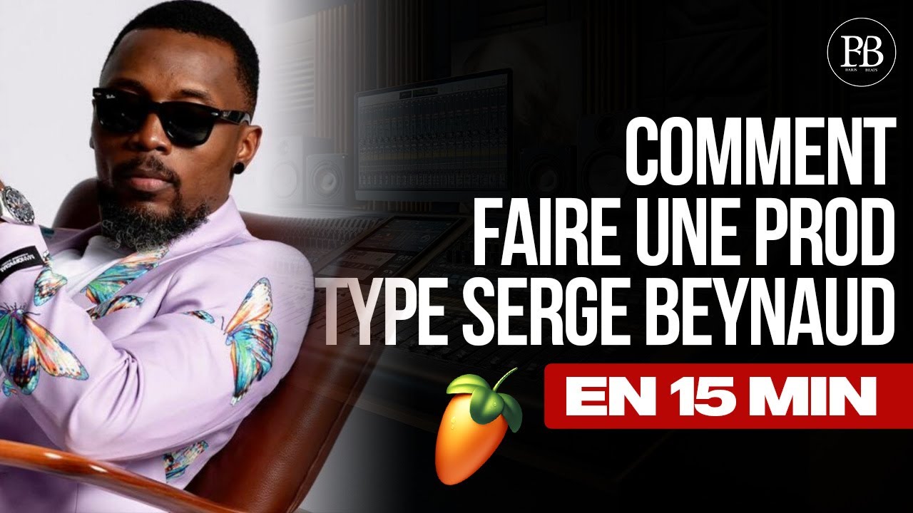 Créer un Beat Afro Comme Serge Beynaud - Tuto FL Studio