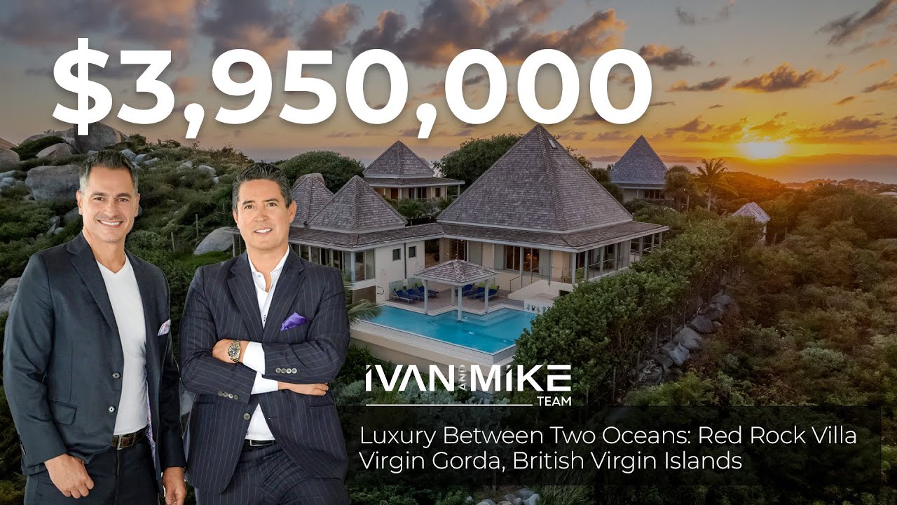 Luxury Between Two Oceans: Red Rock Villa Tour | Virgin Gorda, British Virgin Islands