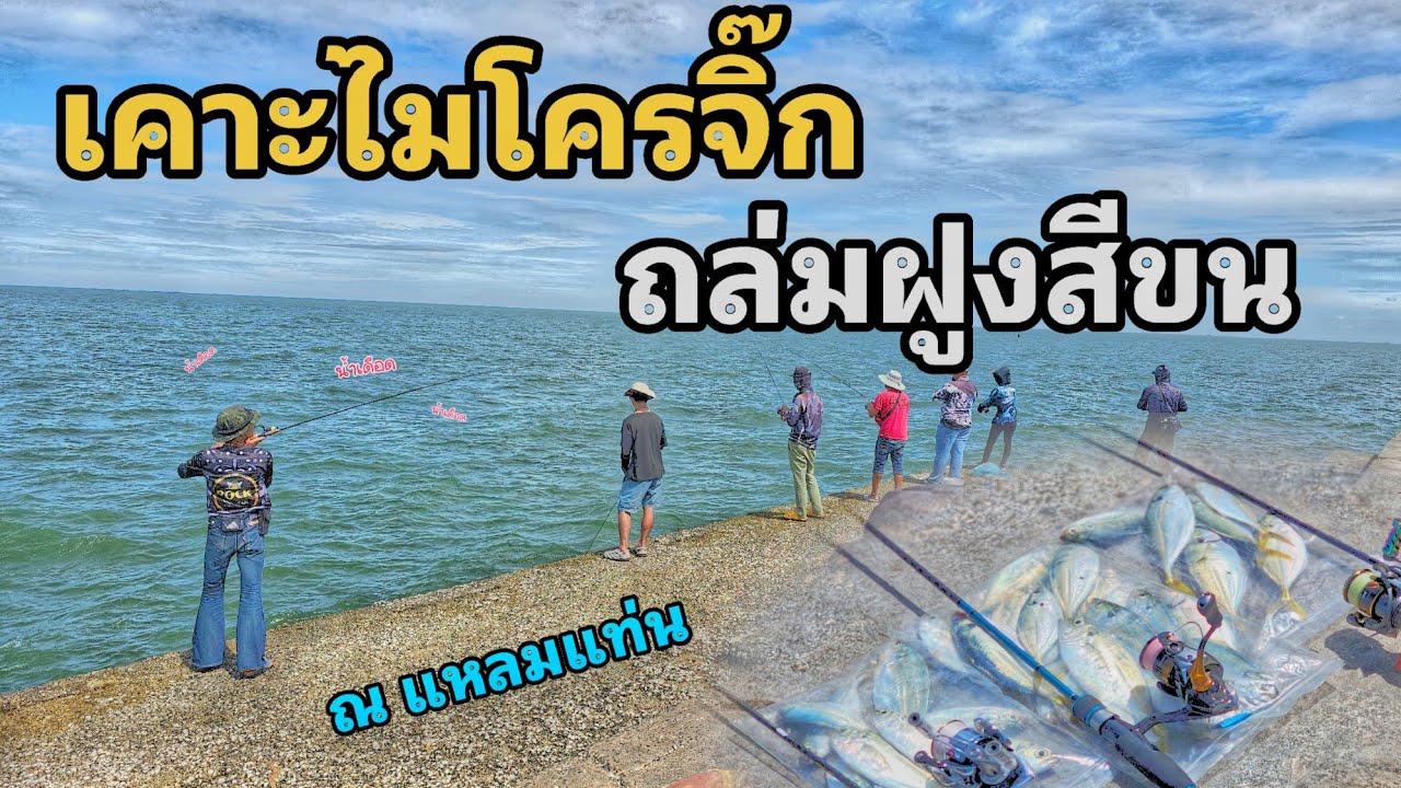 เคาะไมโครจิ๊ก ถล่มฝูงปลาสีขน แหลมแท่น