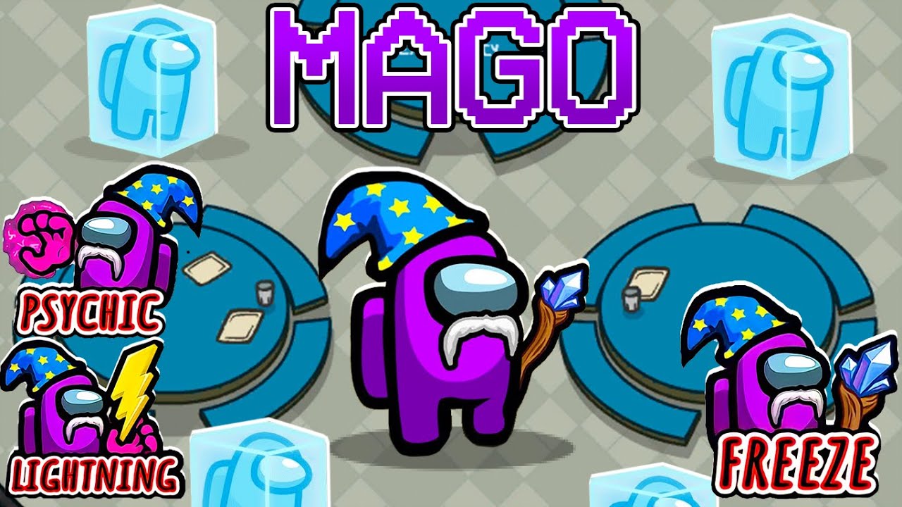 Among us : Mas o Impostor vira um Mago com Poderes!