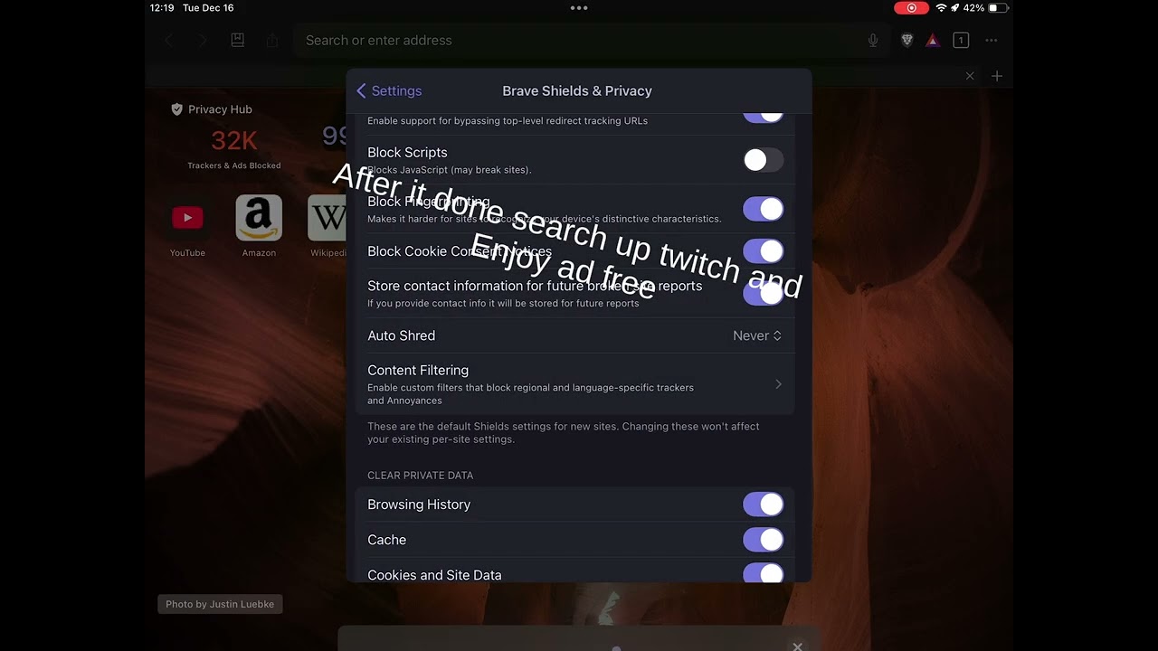  How to block Ad on twitch ios and android #ad #twitch #android #ios #fyp #tech 