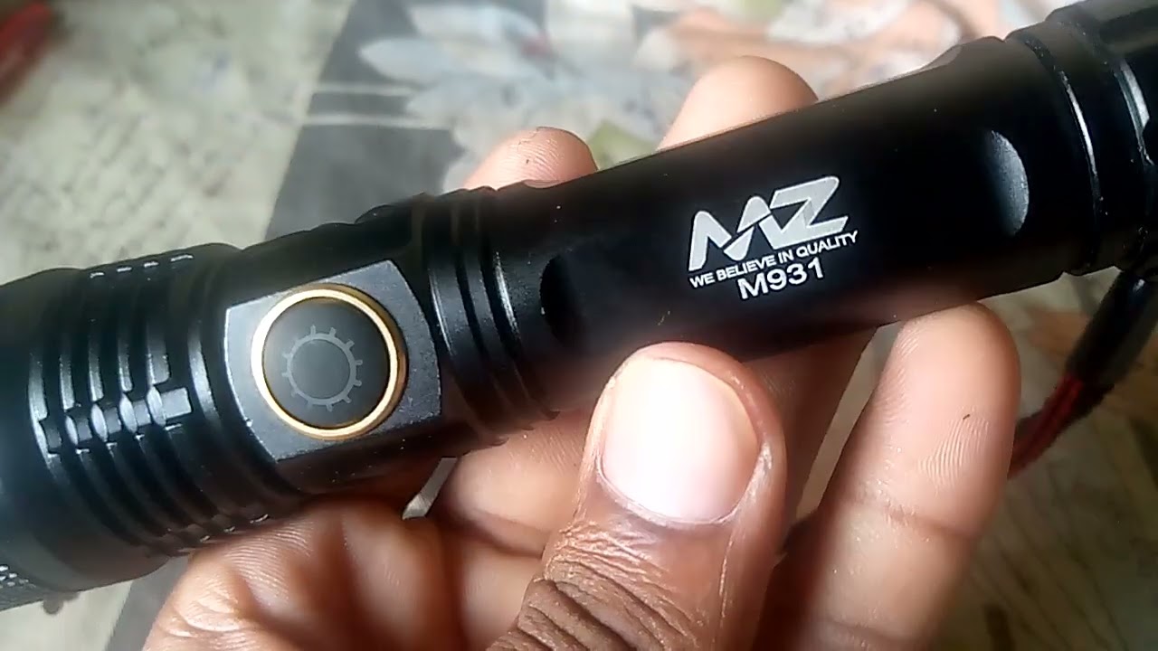 Mz m931 Zooming torch // mz m931 torch Unboxing // mz m931 flash light