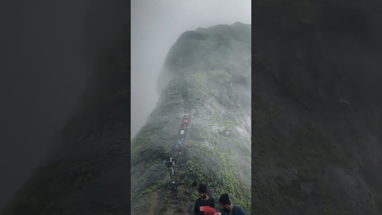 Old girnar hills steps 999 only #junagadh #monsoonphotography #girforest #girnar