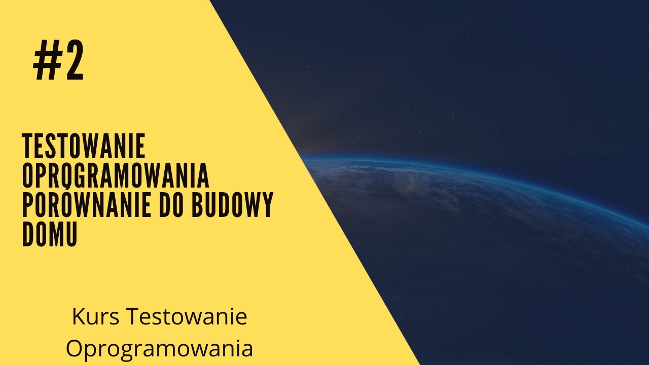 Testowanie Oprogramowania - por&oacute;wnanie do budowy domu