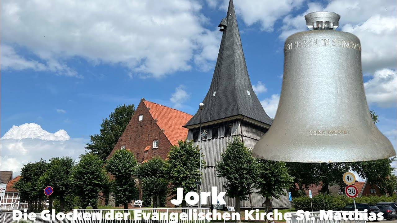 Jork I Evangelische Kirche St. Matthias I Präsentation der Glocken