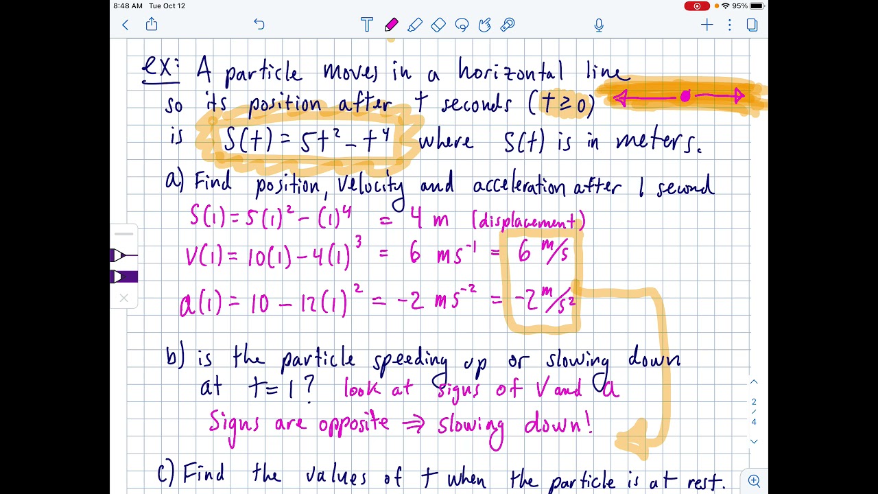 IB AA SL 2 kinematics