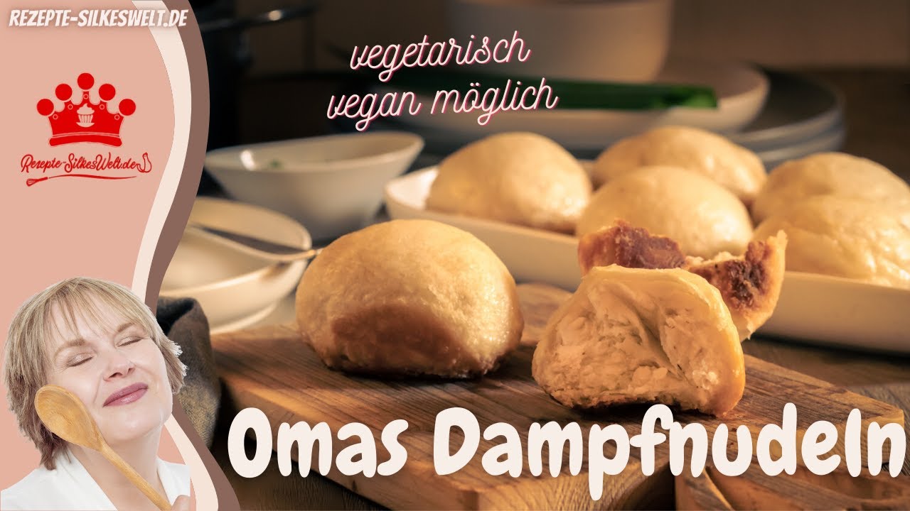 Omas Dampfnudel sind Besten😍 Ich zeige Dir, wie Pfälzer Dampfnudeln machst 💥#Silkeswelt