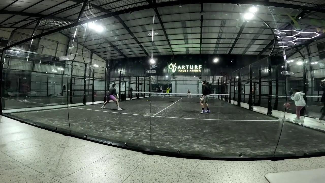 GAME OF THE DAY AT ARTURF PADEL ARENA