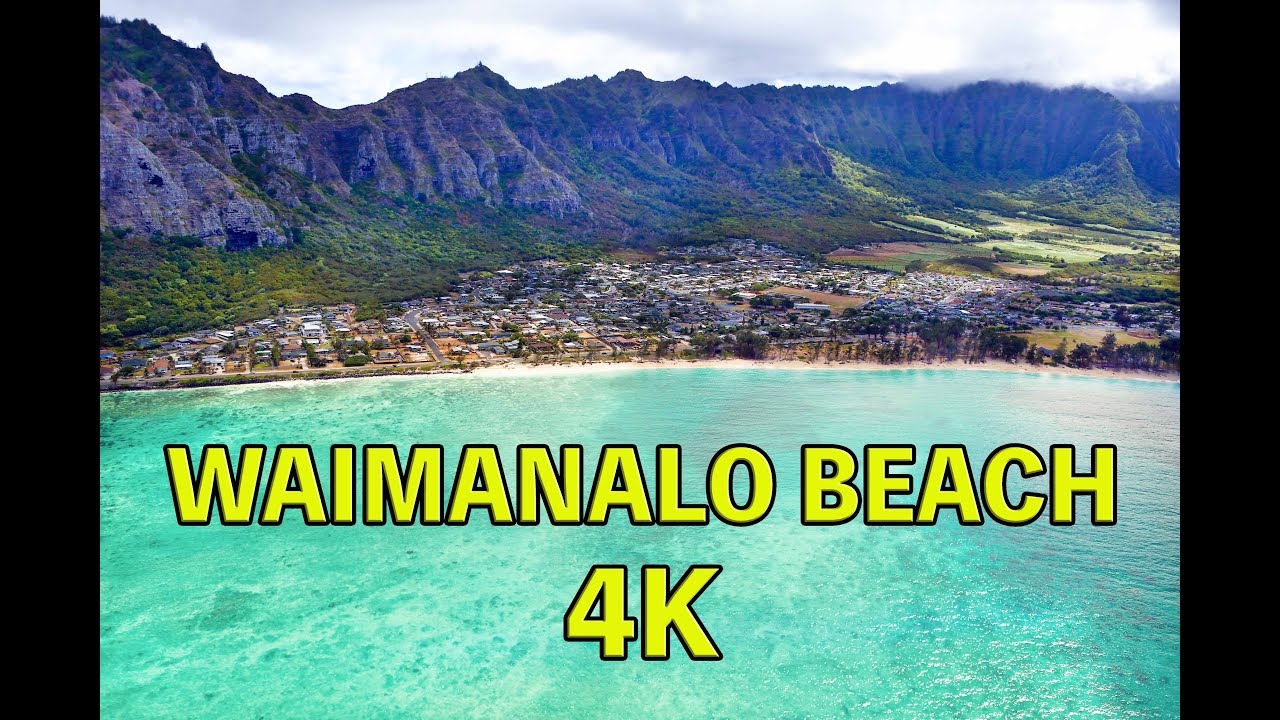 Waimanalo Beach - One of the most Beautiful Beaches in Oahu.