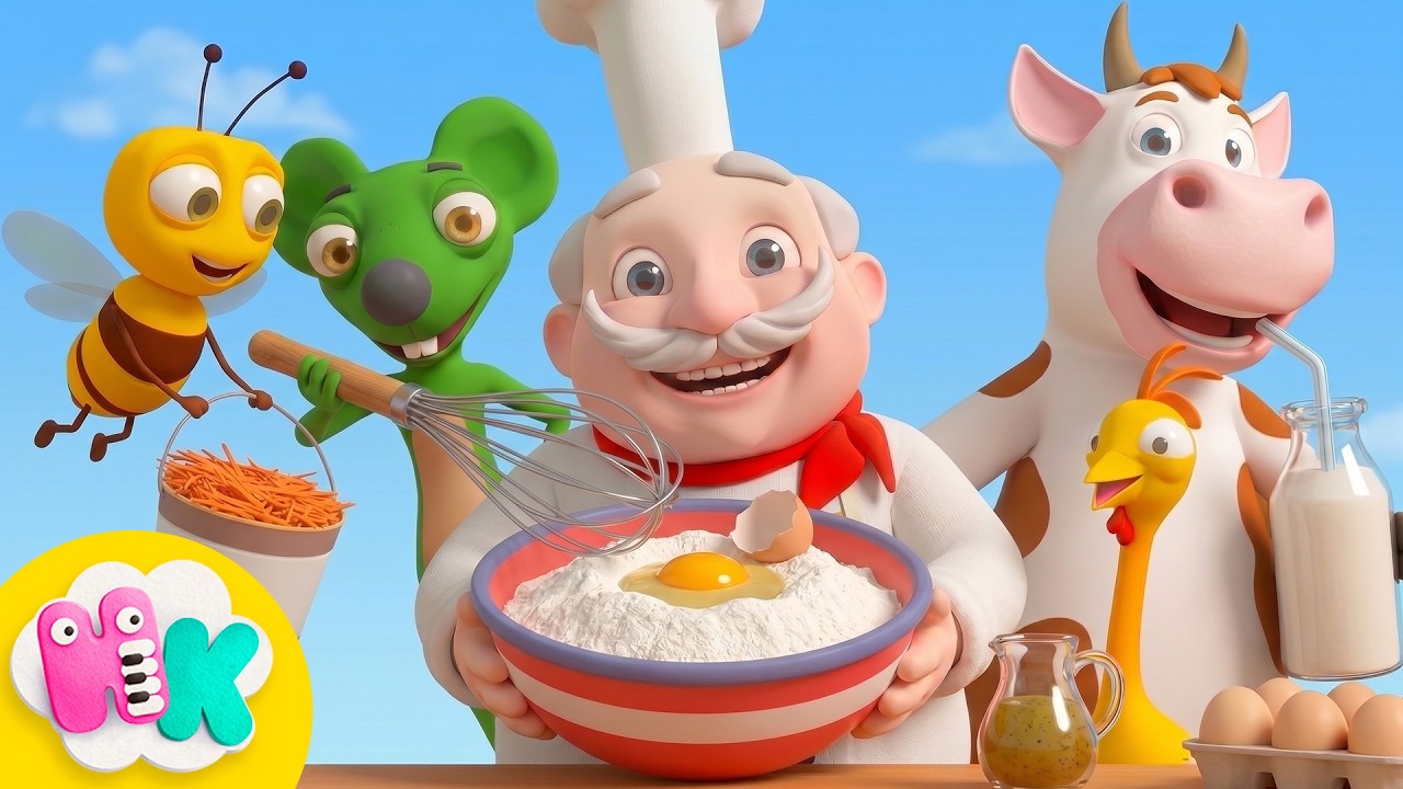 Pieczmy Pieczmy Ciasto 🍰 Piosenki Dla Dzieci | HeyKids