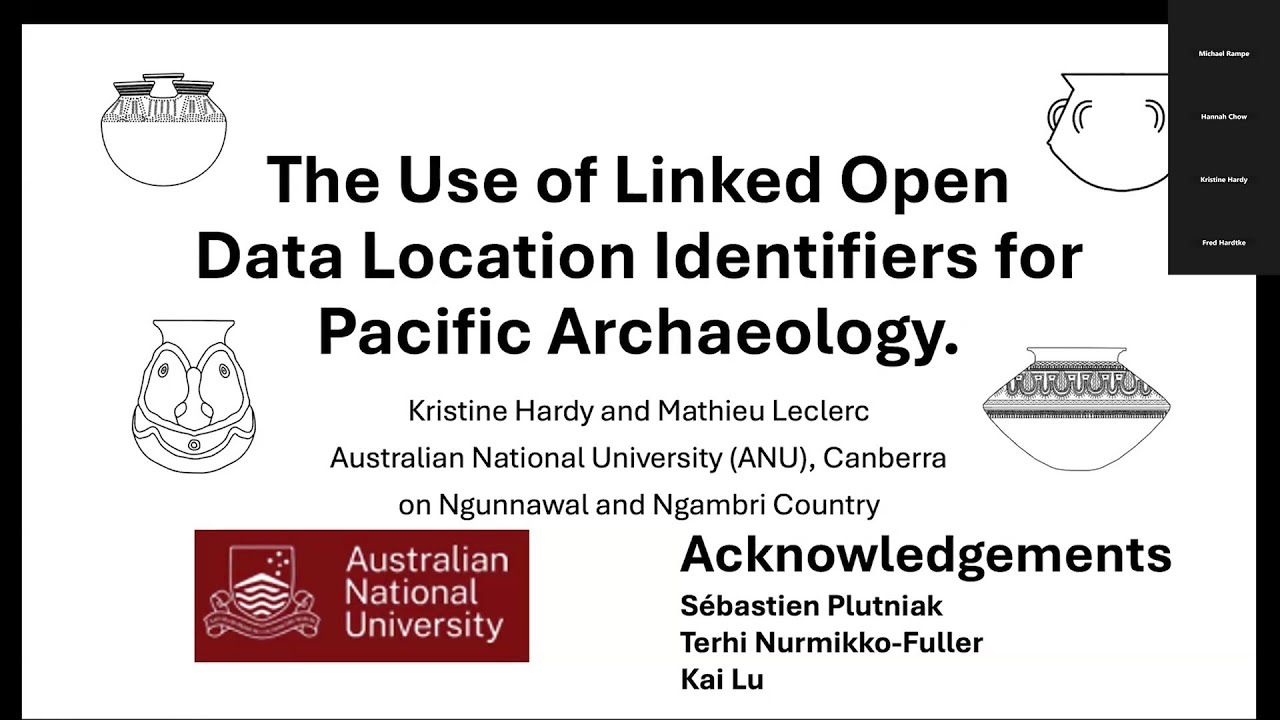 Linked Open Data Location Identifiers for Pacific Archaeology | Hardy & Leclerc | CAAA2025